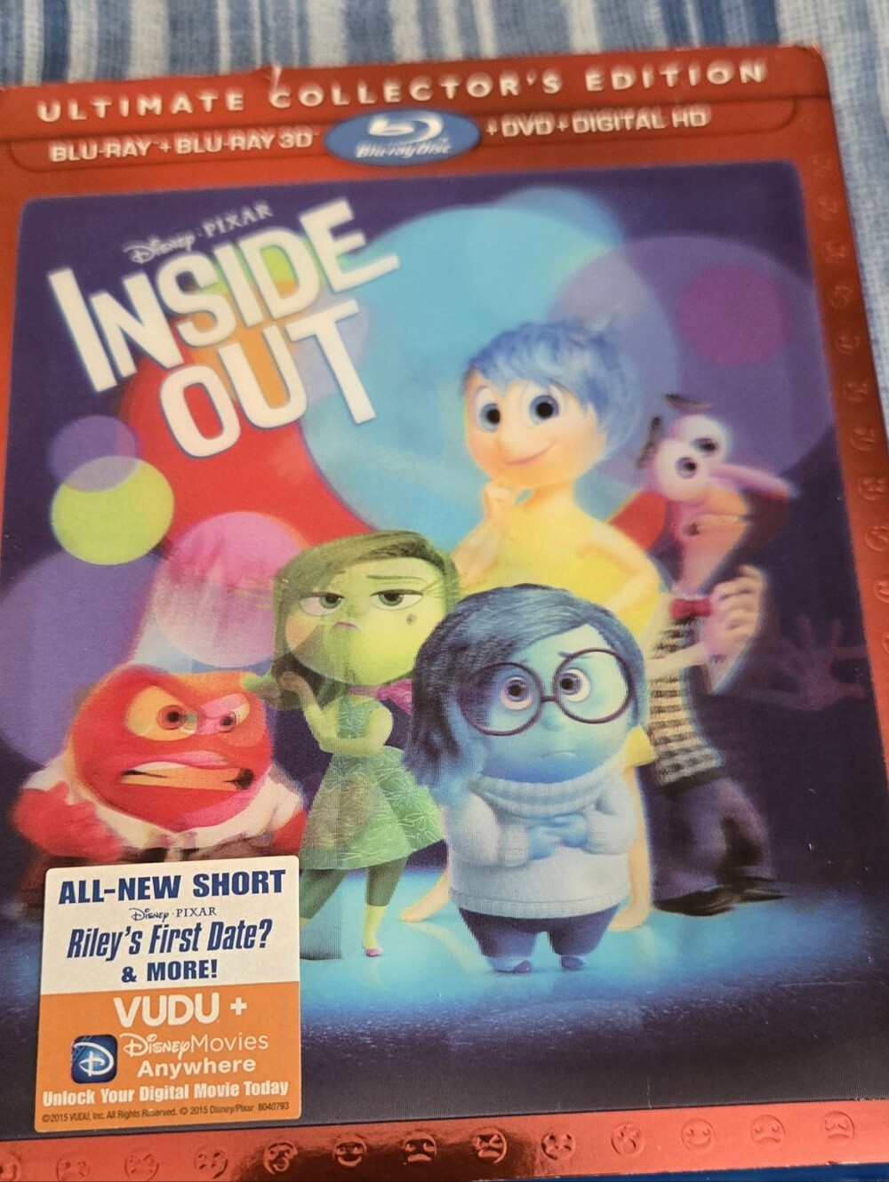 Inside Out (Blu-ray) - Colorful Animated Kids Movie
